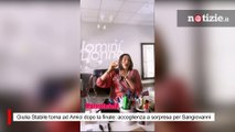 Giulia Stabile torna ad Amici dopo la finale: accoglienza a sorpresa per Sangiovanni