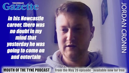 Mouth of the Tyne podcast: Jordan Cronin on Allan Saint-Maximin