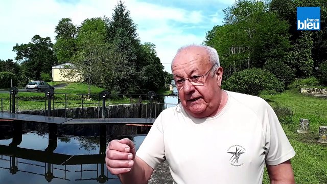 Au fil de l'eau - Félix Fargues, ancien agent technique du canal de Lalinde
