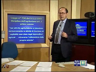 Legislazione del turismo - Lez 20 - L'Agriturismo