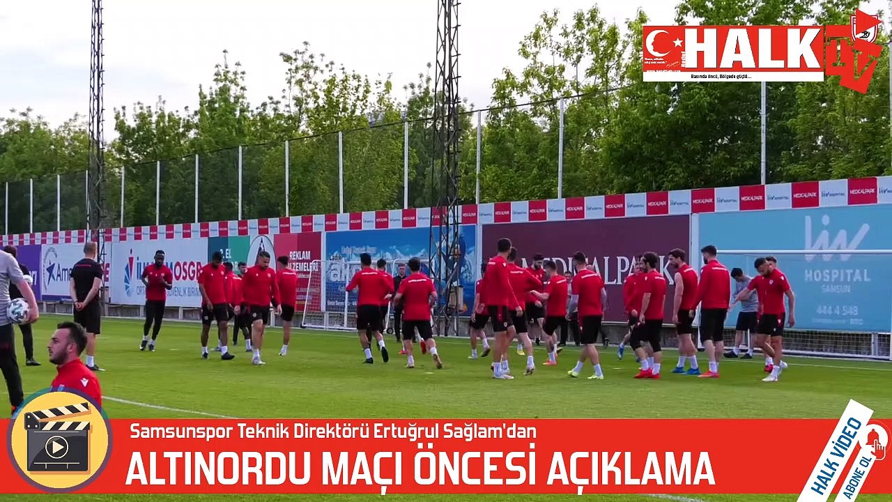 Samsunspor Teknik Direktörü Ertuğrul Sağlam'dan Altınordu Maçı Öncesi Açıklama