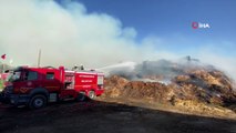 Afyonkarahisar’daki yangına 20 itfaiye aracı müdahale ediyor