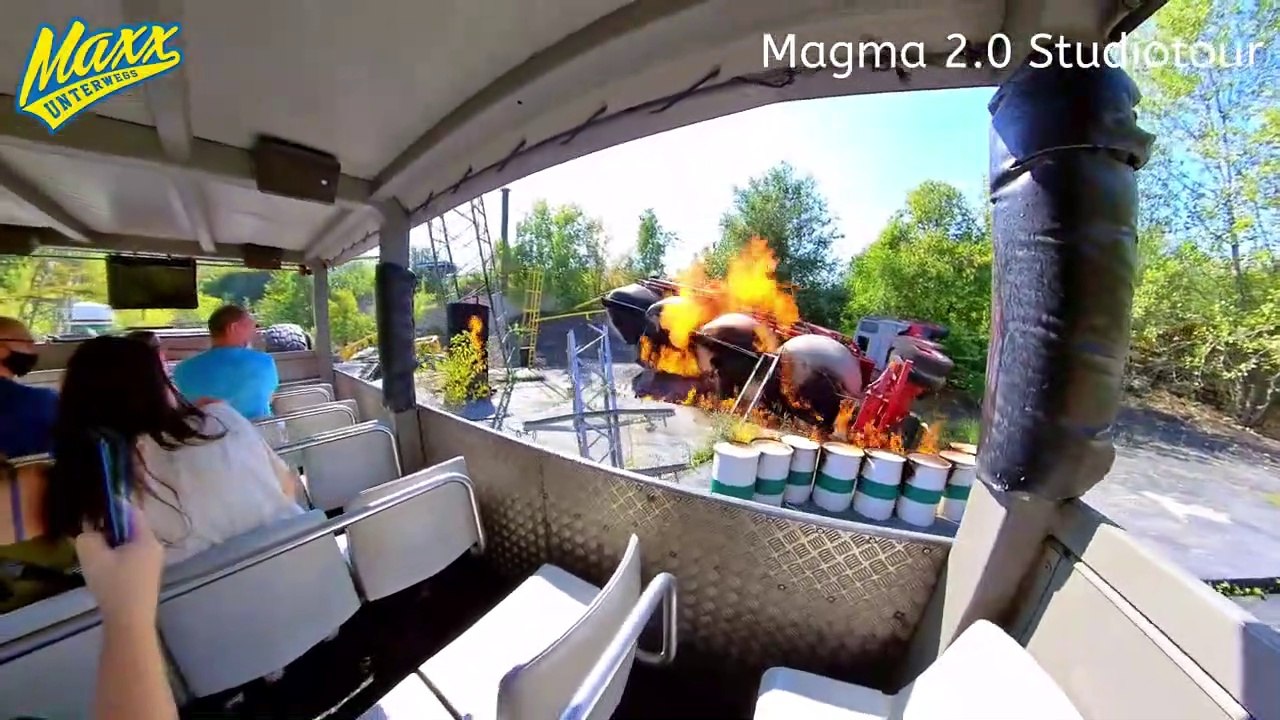 [Onride] Magma 2.0 | Studiotour | Movieland | Gardasee