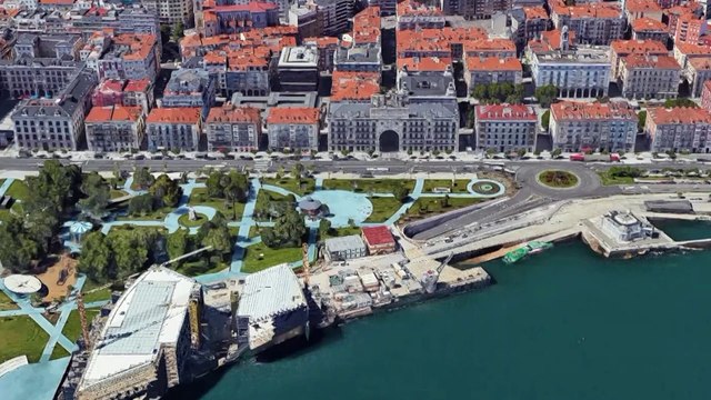 Ana Botín inaugura las obras del nuevo Espacio Pereda, su sede histórica de Santander