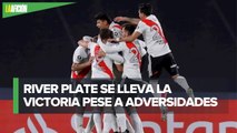 Sin suplentes y portero improvisado, River Plate vence a Santa Fe en Libertadores