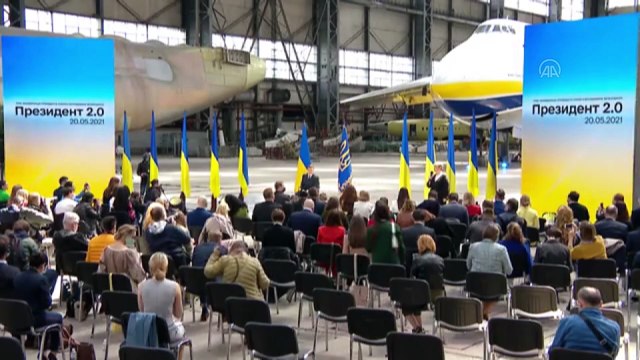 KİEV - Ukrayna Devlet Başkanı Zelenskiy, Donbas'taki durumun yüzde 99 Rusya'ya bağlı olduğunu söyledi