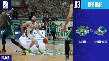Nanterre vs. Pau-Lacq-Orthez (115-77) - Résumé - 2020/21