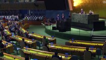 NEW YORK - Katar Dışişleri Bakanı Al Sani, BM Genel Kurulu Filistin özel oturumunda konuştu