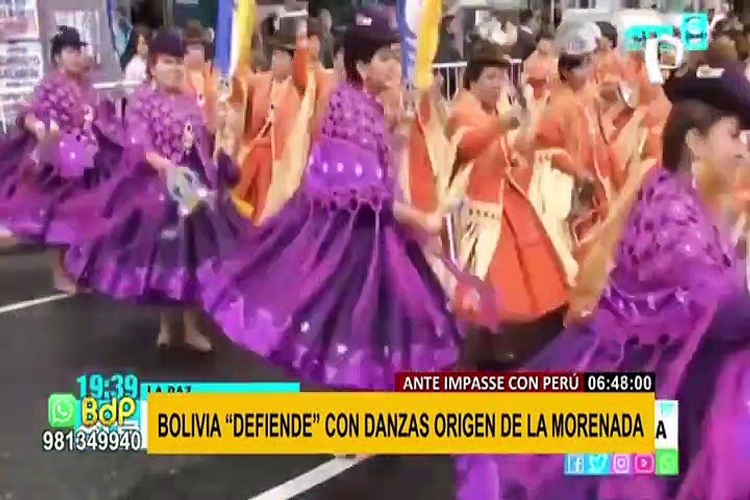 Bolivia defiende las danzas “Morenada” y “Caporales” tras impasse con Perú