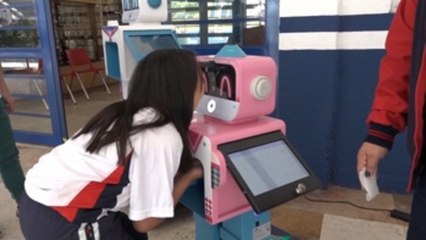 Benebot, el robot que cuida a estudiantes de México en su regreso a las clases