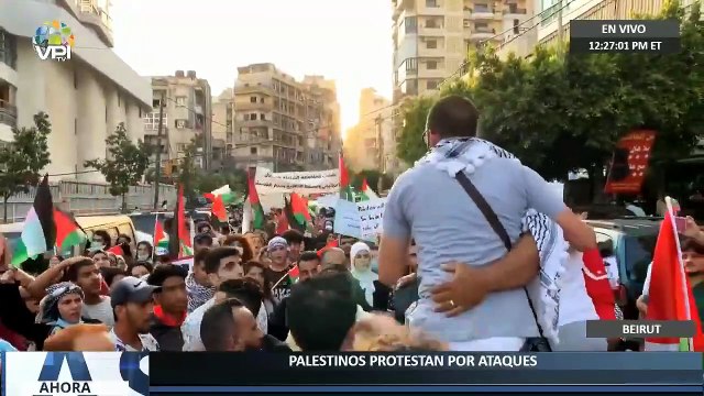 Palestinos marchan en Beirut + Situación en la franja de Gaza - Ahora