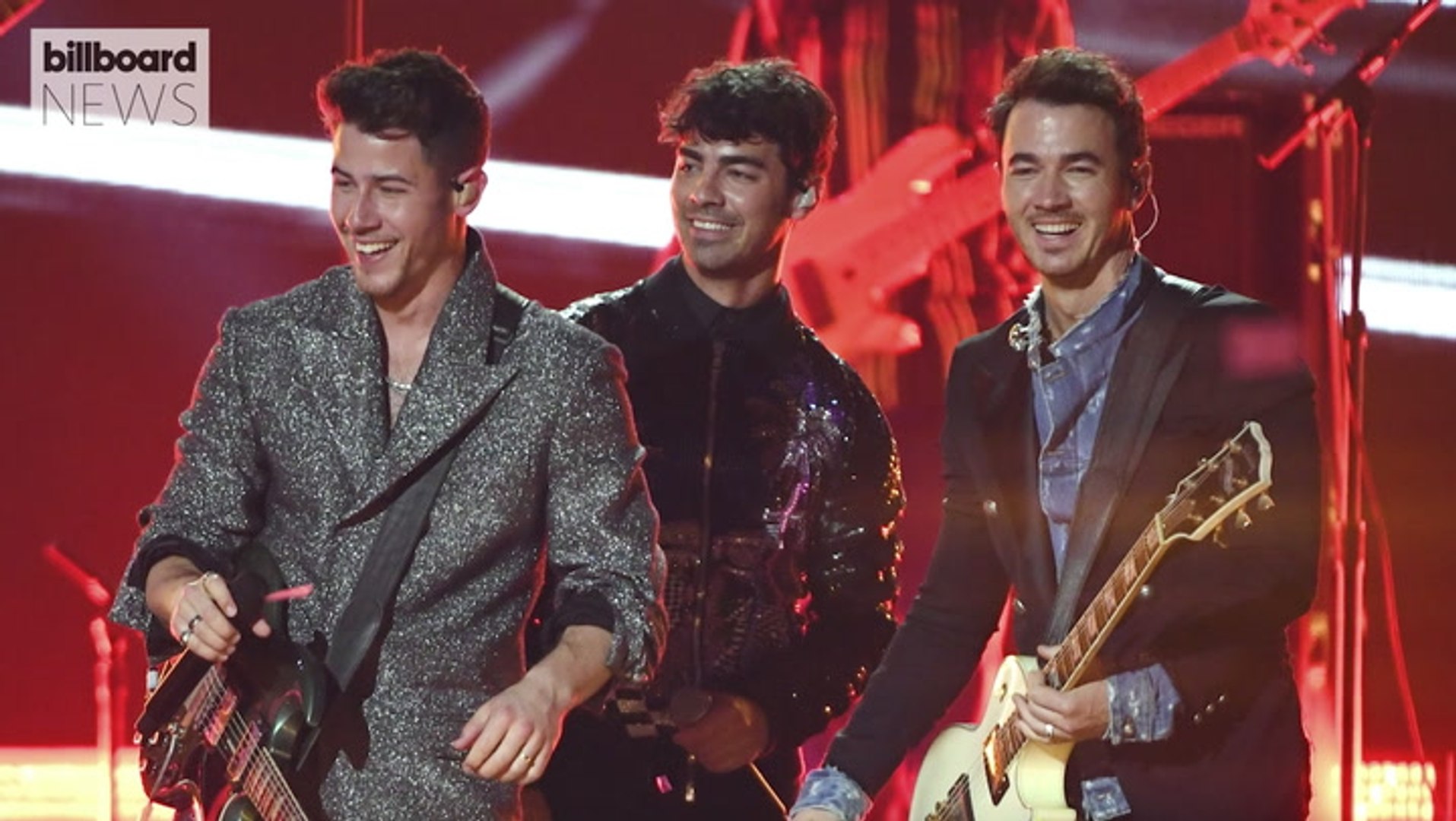 Jonas Brothers and Marshmello Performing at 2021 Billboard Music Awards | Billboard News