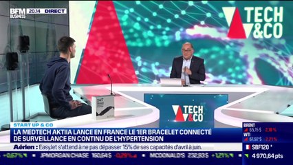 Start up & co : La medtech Aktiia lance en France le preier bracelet connecté de surveillance en continue de l'hypertension - 20/05