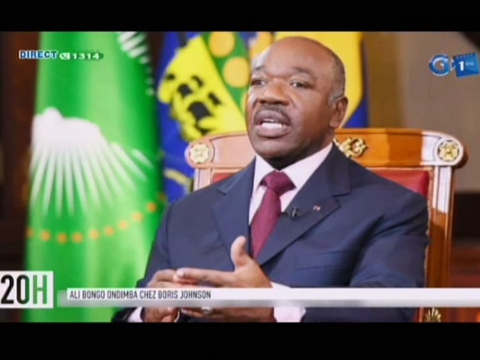 RTG/ Rencontre entre le Président Ali Bongo avec le Premier Ministre britannique Boris Johnson en Grande-Bretagne