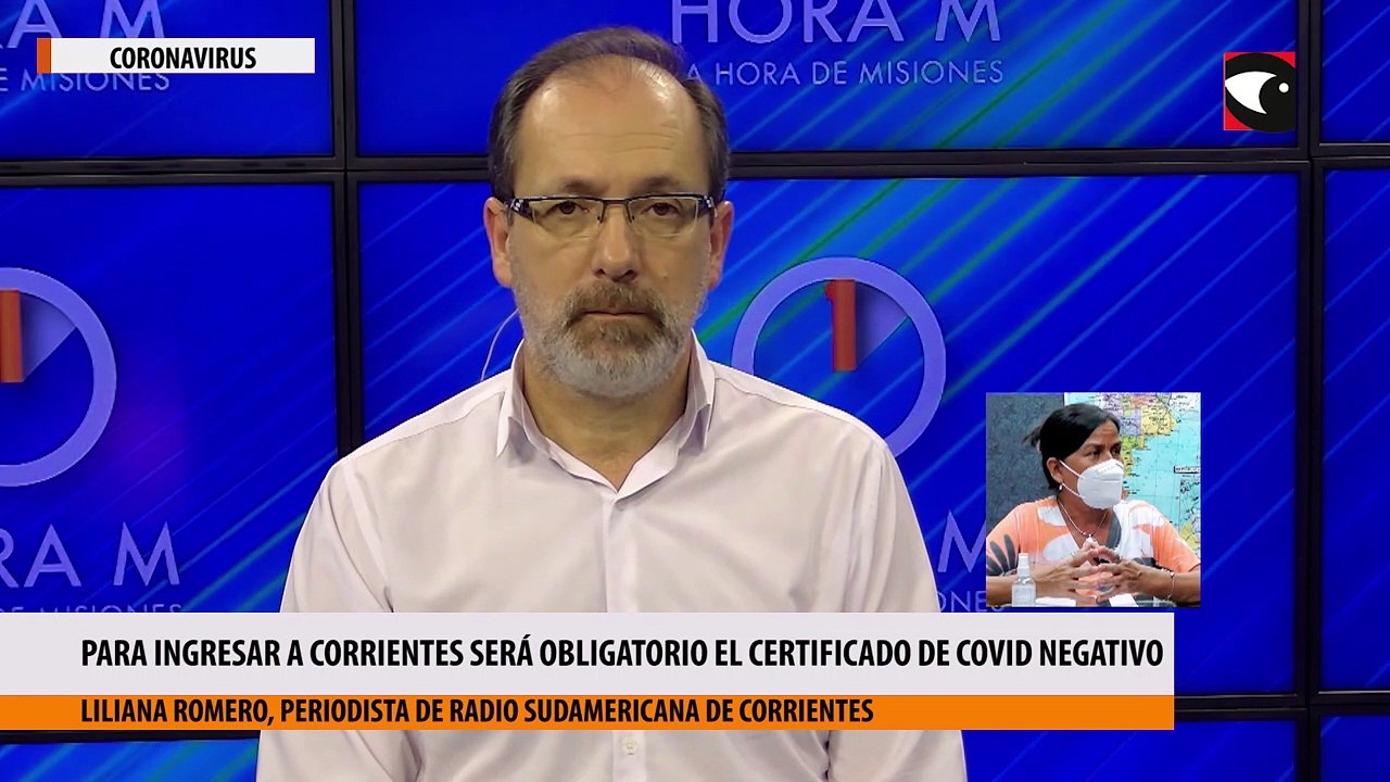 Para ingresar a Corrientes será obligatorio el certificado de Covid negativo