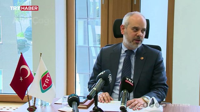 Akif Çağatay Kılıç'tan TRT Deutsch'a geçmiş olsun ziyareti