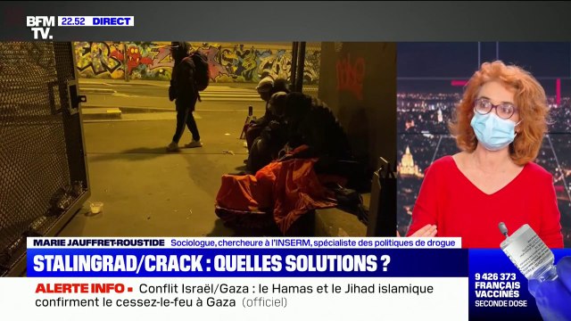 Mettre les usagers à l'abri dans des hébergements permet une régulation de la consommation de crack, selon cette chercheuse