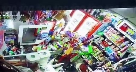 Video: así ocurrió un robo dentro de una tienda en Xela.