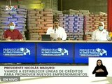 Pdte. Maduro: Vamos a establecer las líneas de créditos para promover nuevos emprendimientos