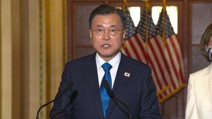 문 대통령 "한미 대화가 전 세계 연대 이끄는 계기 되기를" / YTN