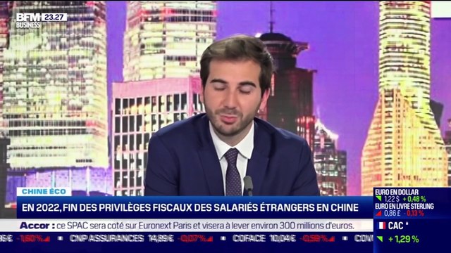 Chine Éco : En 2022, fin des privilèges fiscaux des salariés étrangers en Chine par Erwan Morice - 20/05