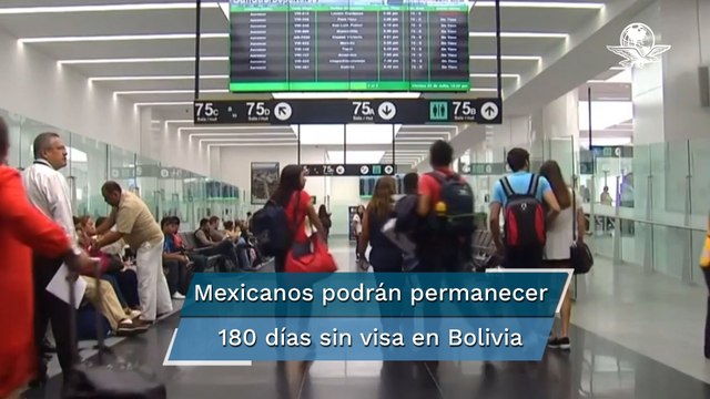 Bolivia y México eliminan requisito de visa para ciudadanos de ambos países