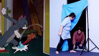 Tom & Jerry, Pink Panther - Cartoon Characters In Real Life | Funny Cartoon Parodies | Woa Parody