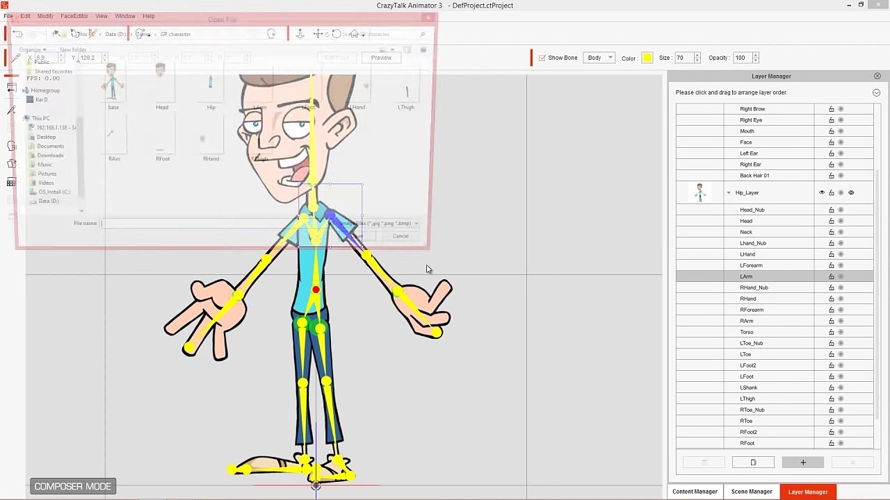 Cartoon Animator 4 Tutorial Character Creation With G3 Template 