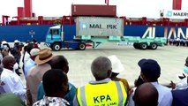 First ships dock at Kenya's new Lamu deep water port