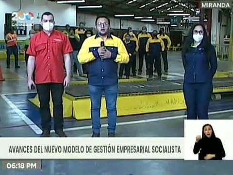Trabajadores de Cartones Venezuela presentan avances del nuevo modelo de gestión empresarial