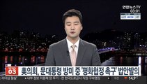 美의회, 문대통령 방미중 '평화협정 촉구' 법안발의