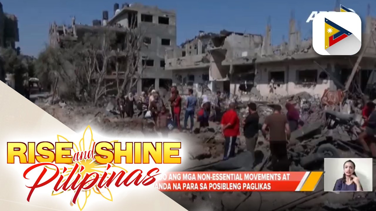 DFA, handang pauwiin sa Pilipinas ang mga Pilipino na naipit ngayon sa sigalot ng Israeli forces at Hamas militants