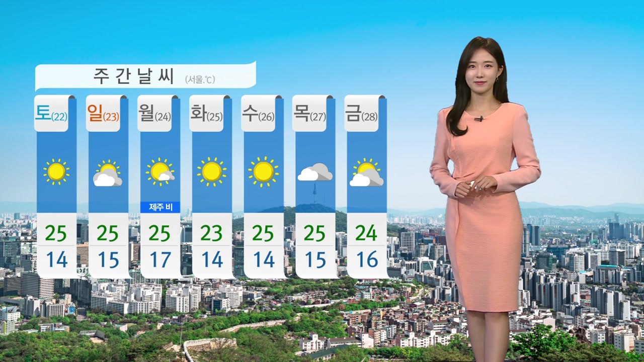 [날씨] 오늘 낮까지 곳곳 비...한낮에도 서늘 / YTN