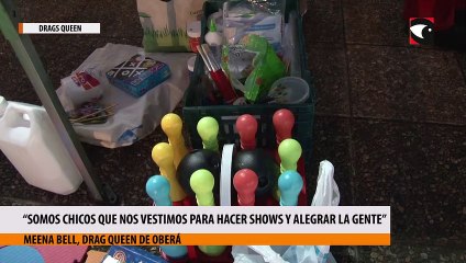 “Somos chicos que nos vestimos para hacer shows y alegrar la gente”