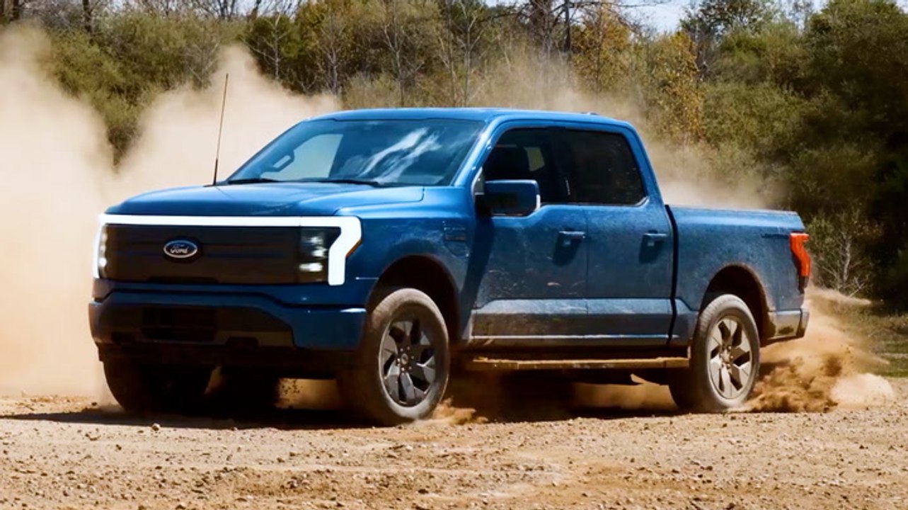 Ford revealed its first-ever all-electric pickup truck, the F-150 Lightning