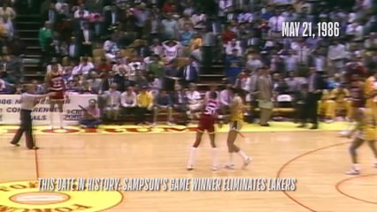 This Date in History - Ralph Sampson Game Winner (5/21/1986)