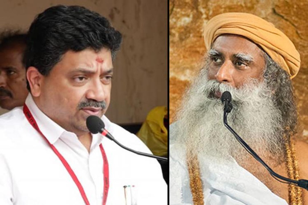 பதுங்கியது யார், பி.டி.ஆர். தியாகராஜனா, ஜக்கி வாசுதேவா?