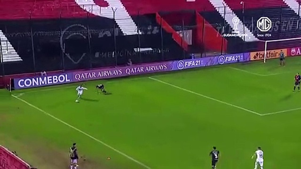 asistencia Bruno Barticciotto Copa Sudamericana