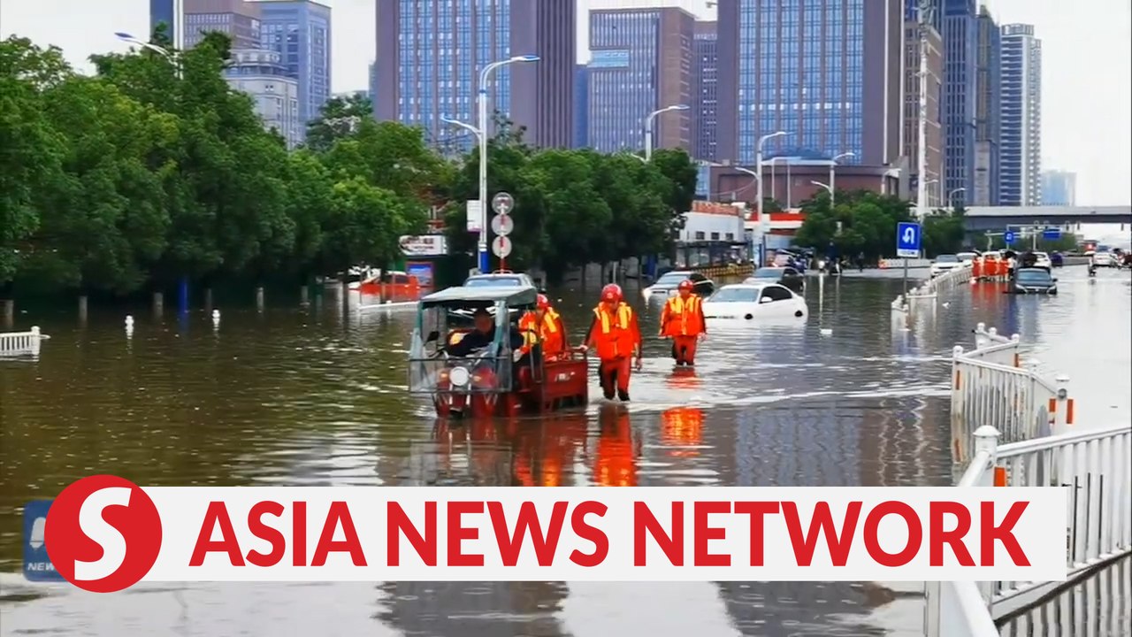 Heavy rain in Ganzhou