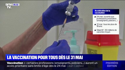 Covid-19: la vaccination sera ouverte à tous dès le 31 mai