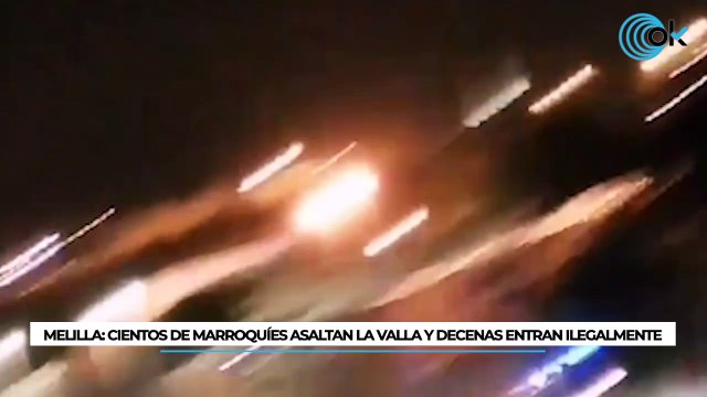 La crisis pasa a Melilla: cientos de marroquíes asaltan la valla y decenas entran ilegalmente en España