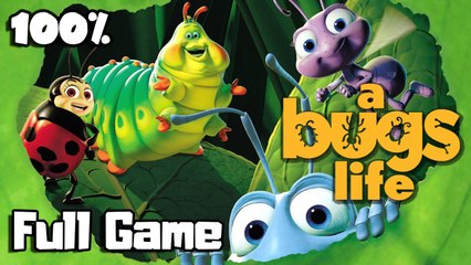 Disney A Bug's Life FULL GAME 100% Longplay (N64, PS1)