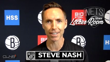 Steve Nash Practice Interview | Celtics vs Nets Game 1
