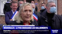 Régionales: Marine Le Pen engrange les ralliements