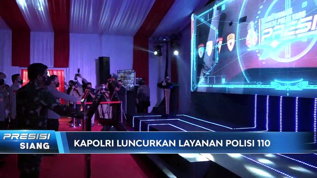 Kapolri & Panglima TNI Luncurkan Layanan Polisi 110