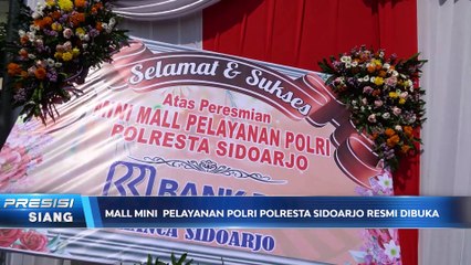 Polresta Sidoarjo Luncurkan Layanan Mall Mini