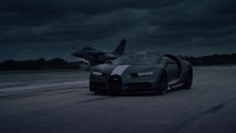 Bugatti Chiron Sport 'Les Légendes du Ciel' se encuentra con Dassault Rafale Marine - un enfrentamiento de dos superlativos