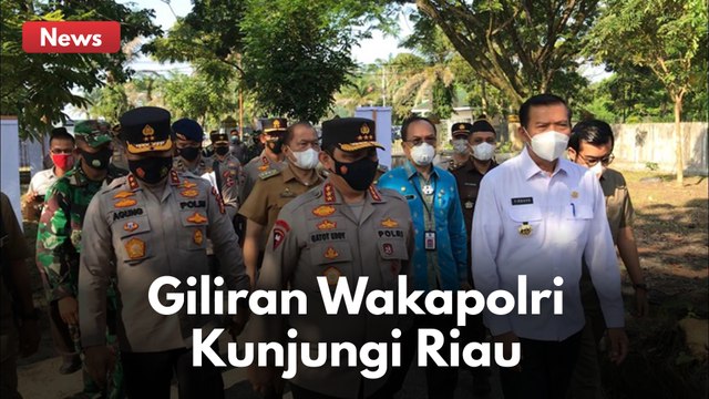 USAI JOKOWI, KINI GILIRAN WAKAPOLRI KOMJEN GATOT EDDY PRAMONO KUNJUNGI RIAU !!