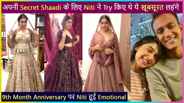 Niti Taylor Shares Wedding Lehenga Trial Video On Her 9 Month Anniversary| Writes Emotional Post