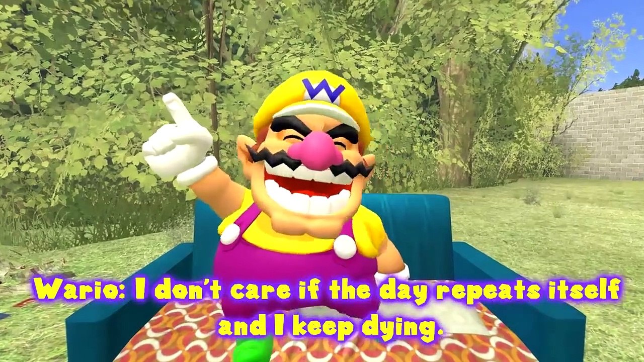 Smg4: Wario Tries To Stop Himself From Dying